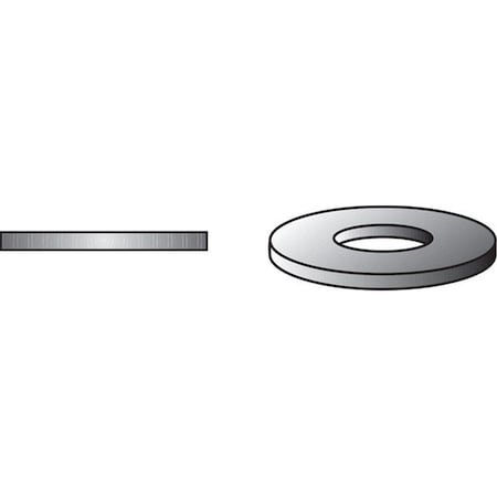 Homecare Products 280304 0.43 in. Uss Flat Washer HO2743281